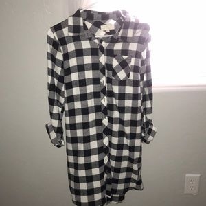 Flannel Dress